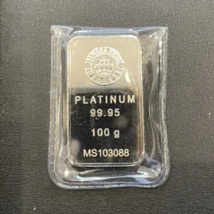 田中貴金属インゴット100g